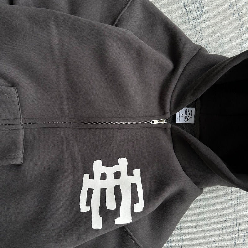 ERIC EMANUEL X AKIMBO X TYRRELL WINSTON Zip-Up Hooded Sweatshirt