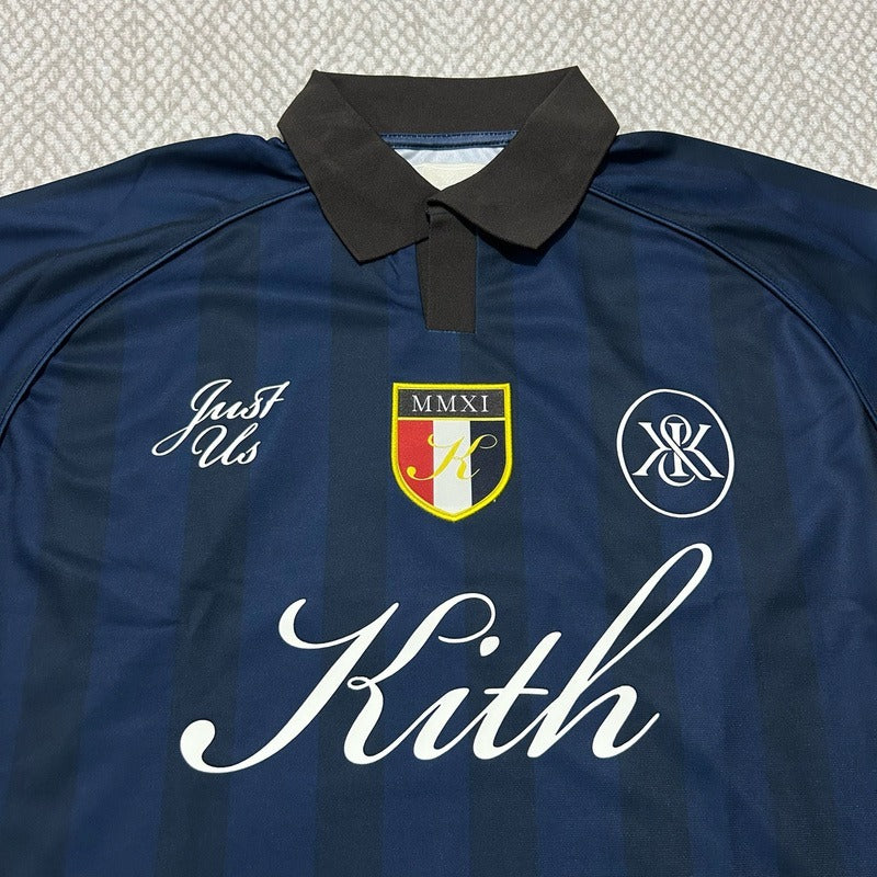 Kith Shadow Stripe Marcel Soccer Jersey