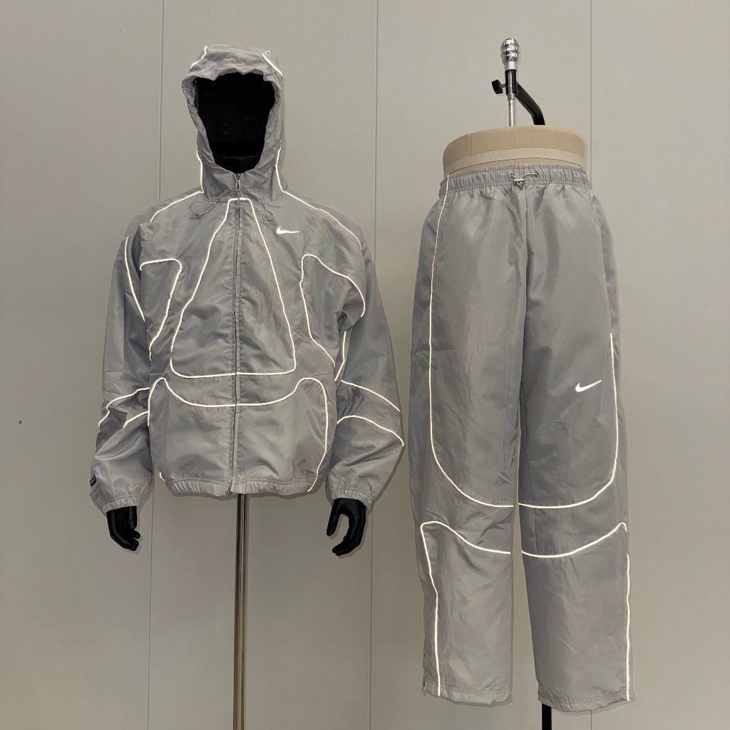 Corteiz x Nike NRG Track Jacket & Track Pants & Track Suit - Three Colors [ONYX BLACK, GULLY GREY, OFF WHITE] - 100% BNIP