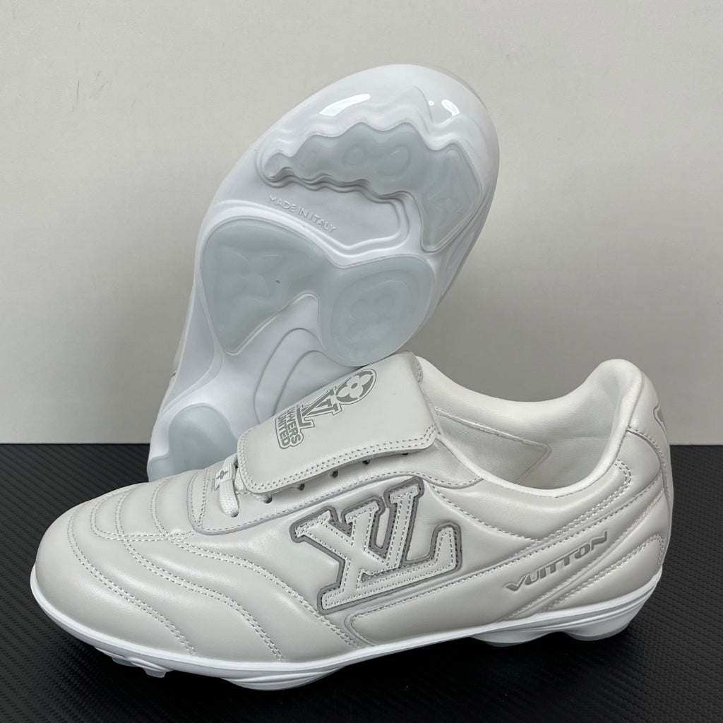 L..V Footprint Soccer Sneakers