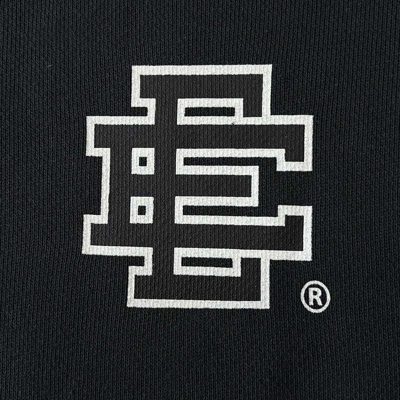 Eric Emanuel EE Basic Zip Up Hoodie (FW24) - Black/White/Black