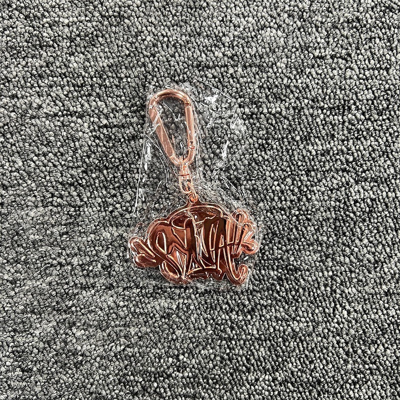 Syna World x Can't Rush Greatness Keyring - Rose Gold