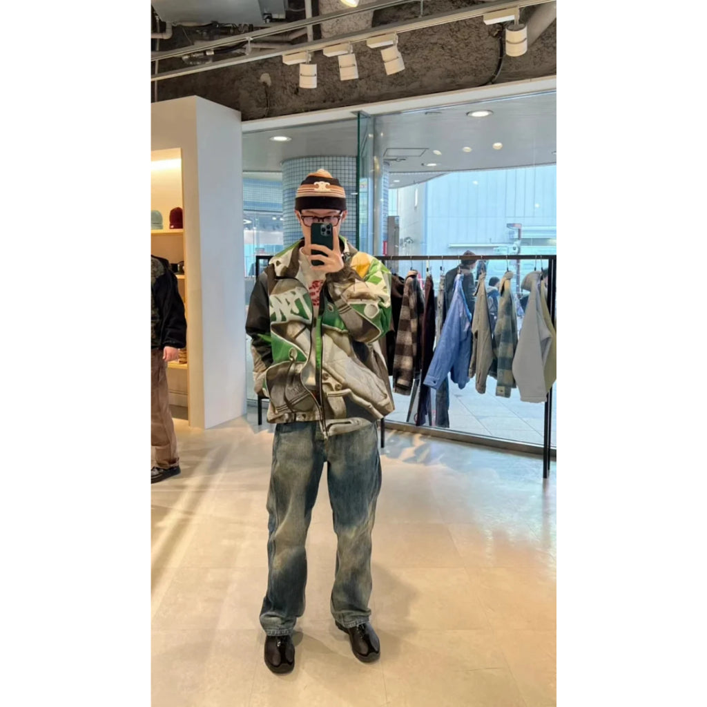 Stussy Beach Shell Jacket Baja Print