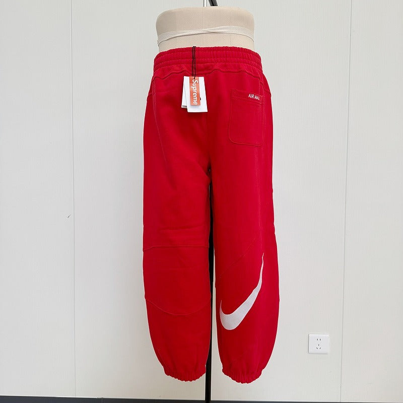 Supreme Nike Zip Up Hooded Sweatshirt (SS25) - Red