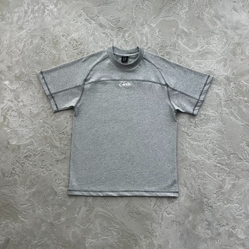 HMP PANEL TEE [GREY] - Corteiz