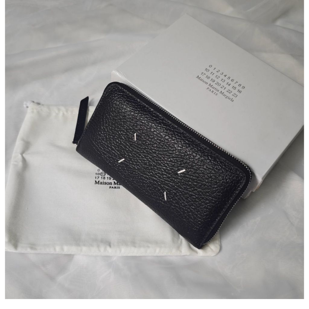 Maison Margiela Four-Stitch Leather Card Holder & Wallet (All Types)