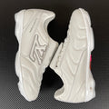 L..V Footprint Soccer Sneakers