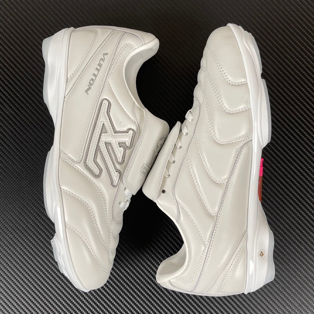 L..V Footprint Soccer Sneakers