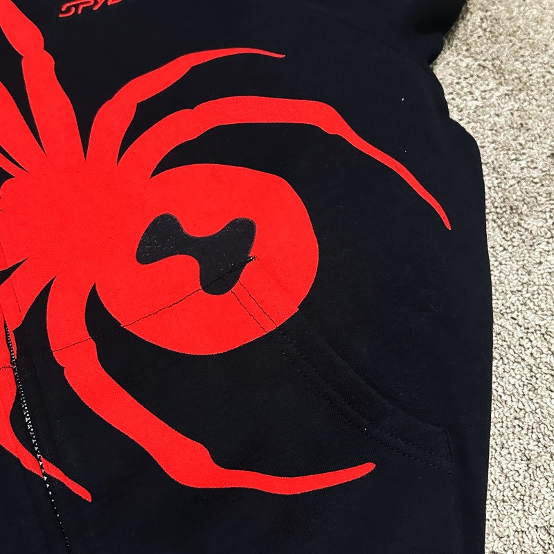 Supreme x Spyder Zip Up Hooded Sweatshirt