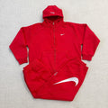 Supreme Nike Zip Up Hooded Sweatshirt (SS25) - Red