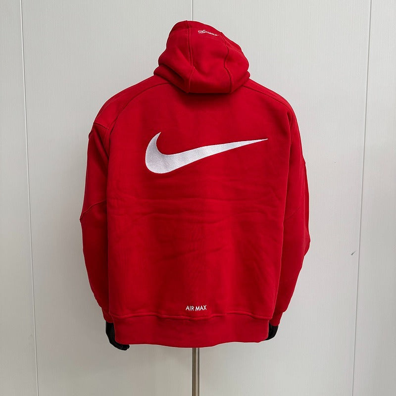 Supreme Nike Zip Up Hooded Sweatshirt (SS25) - Red