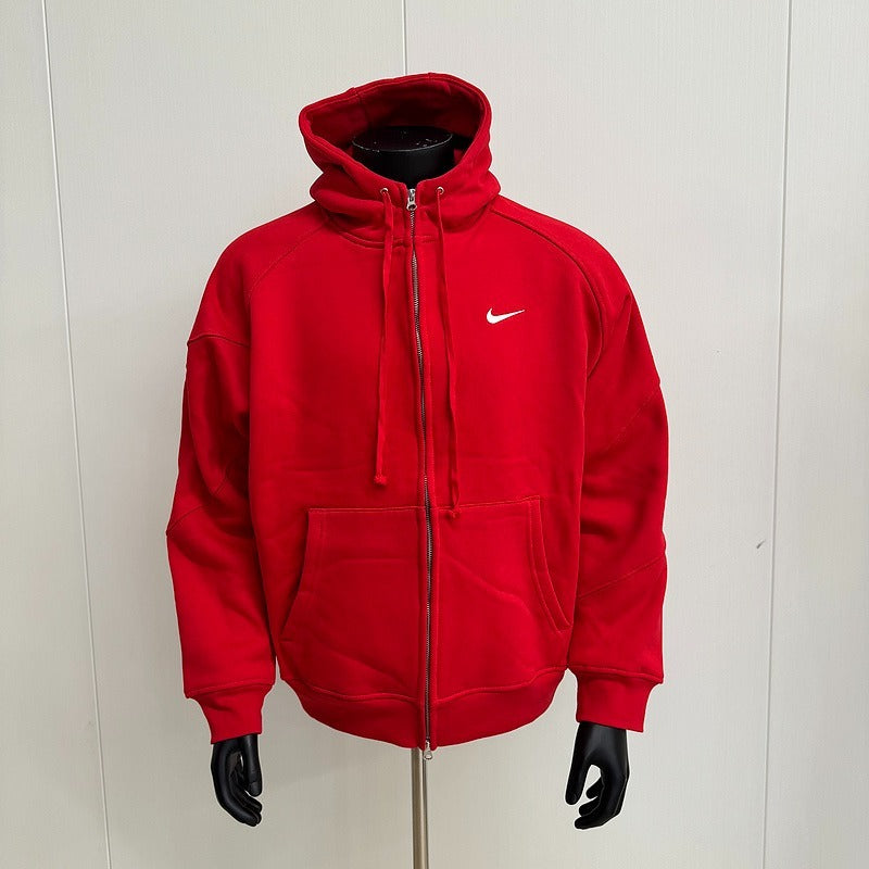 Supreme Nike Zip Up Hooded Sweatshirt (SS25) - Red
