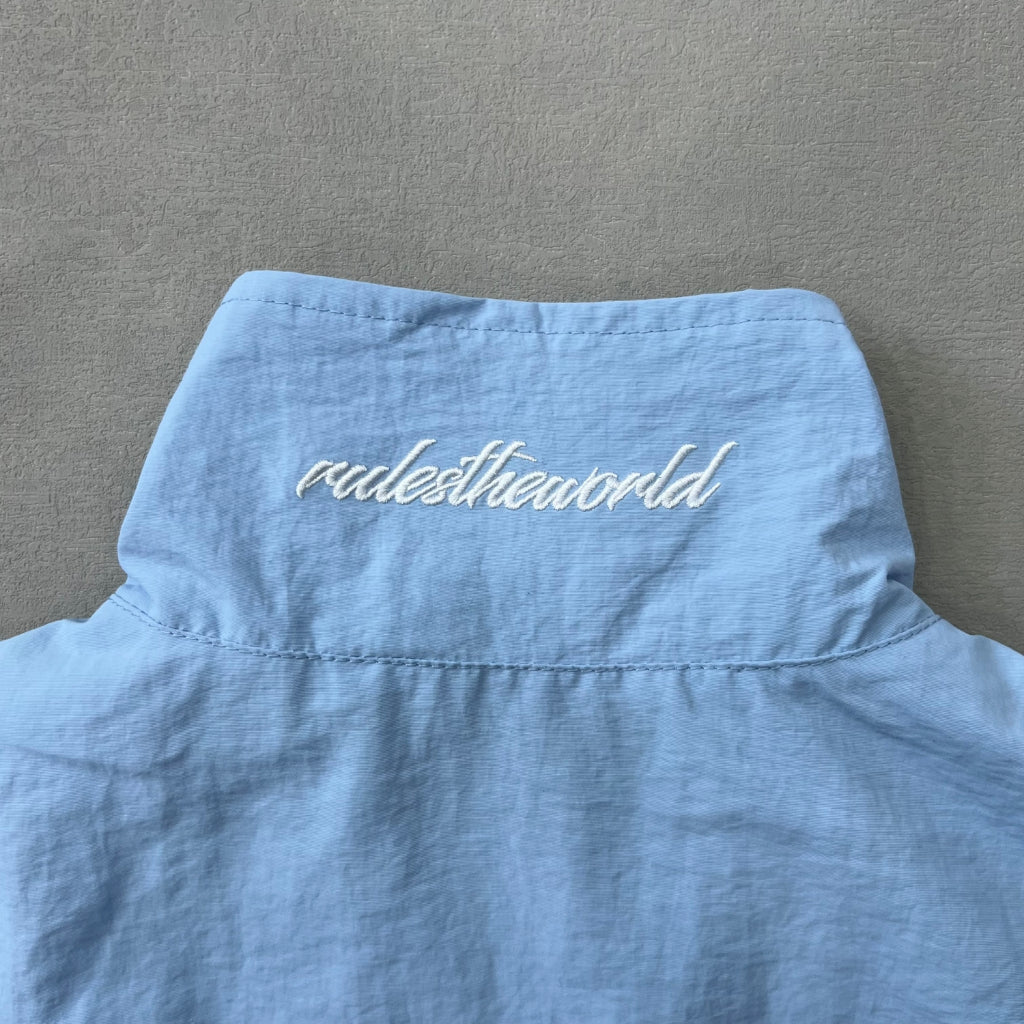 OG Shukushuku Jacket (BLACK/GREY/BLUE) - Corteiz
