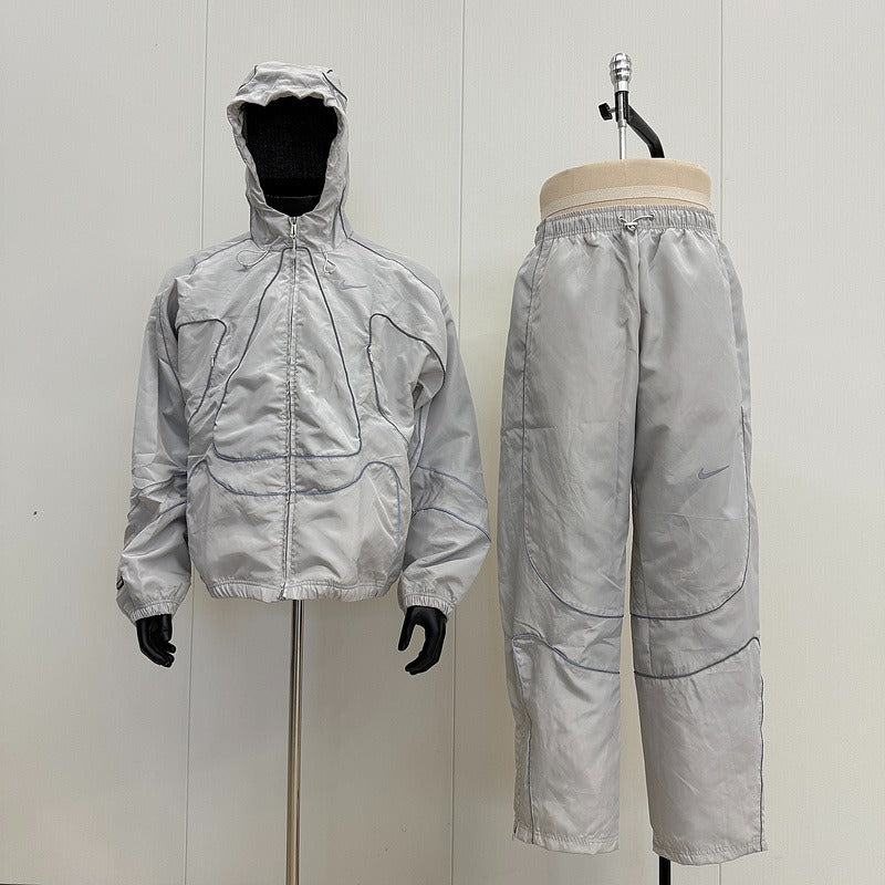 Corteiz.RTW x Nike NRG Jacket & Pant - Corteiz - BLACK / WHITE / GRAY - BNIP 100%