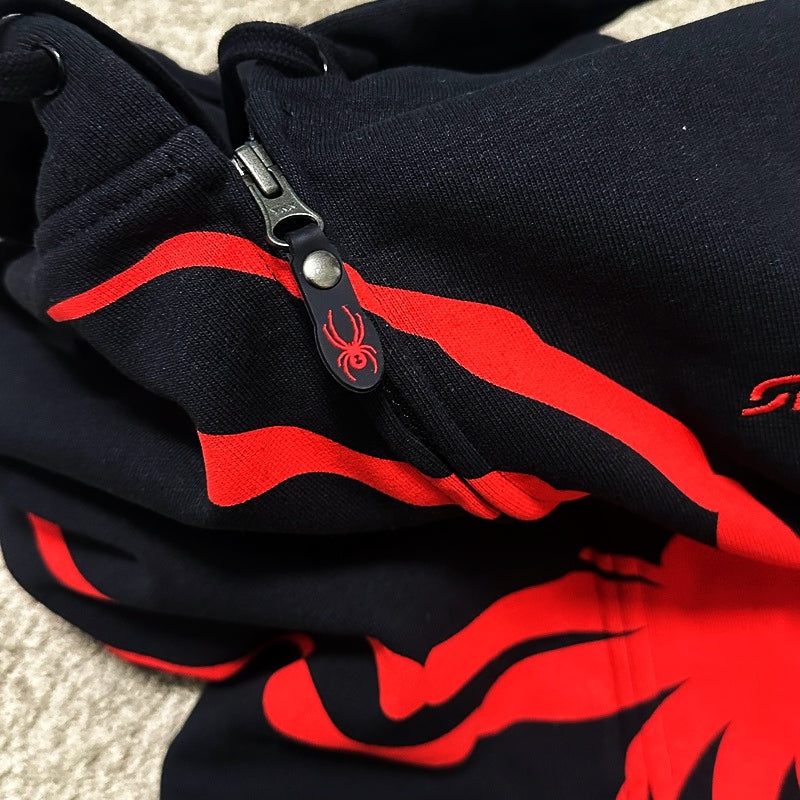 Supreme x Spyder Zip Up Hooded Sweatshirt