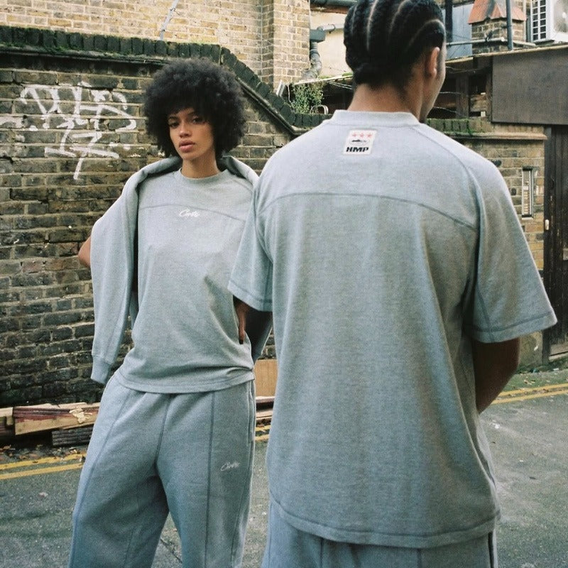 HMP PANEL TEE [GREY] - Corteiz