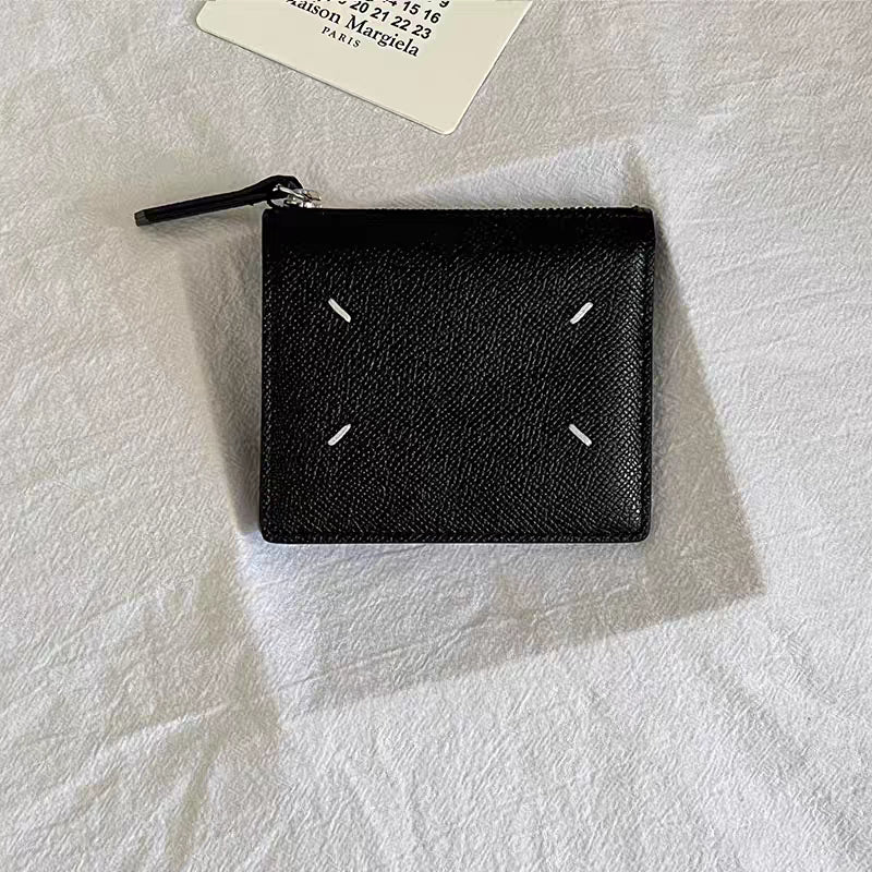 Maison Margiela Four-Stitch Leather Card Holder & Wallet (All Types)