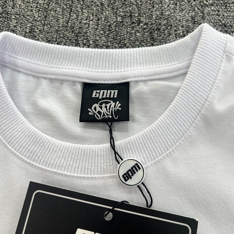 6PM X Syna World Central Cee Can't Rush Greatness Tee (Black/White)