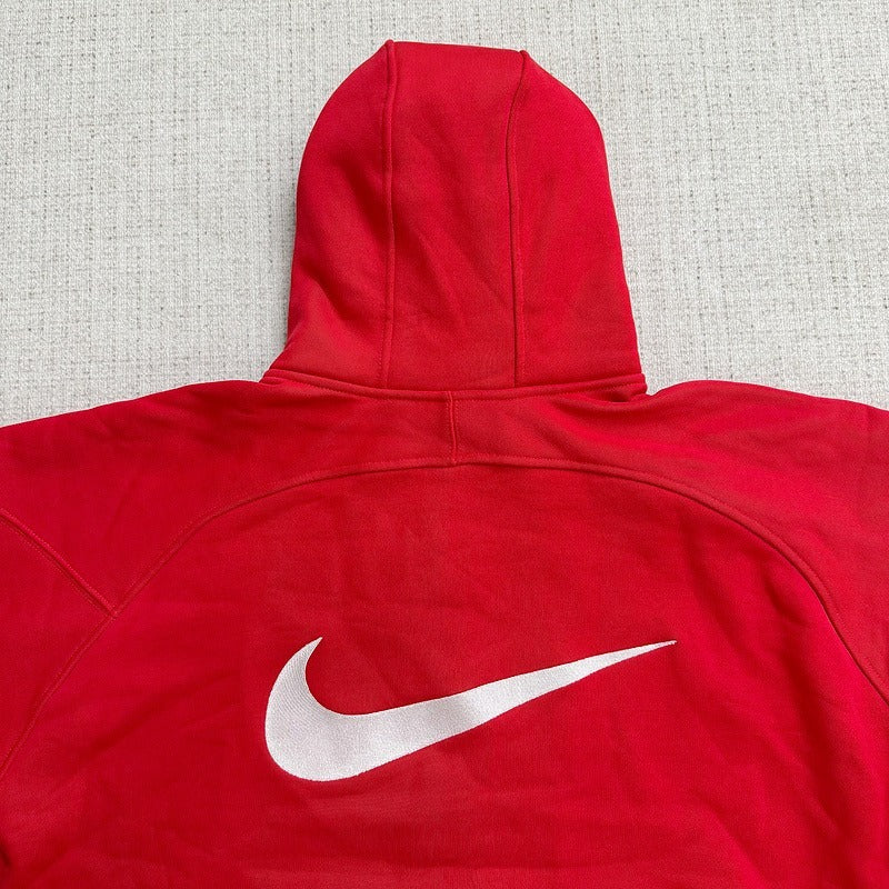 Supreme Nike Zip Up Hooded Sweatshirt (SS25) - Red