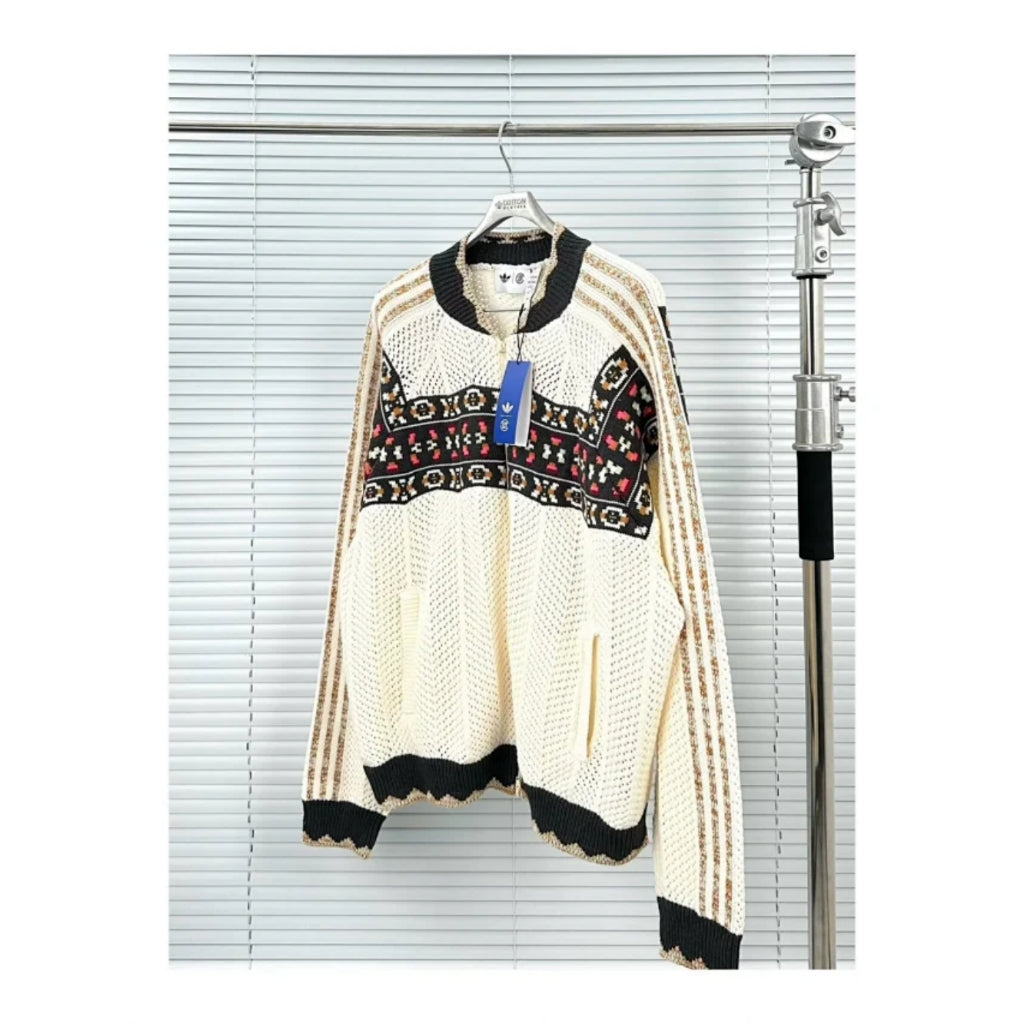 ADIDAS x CLOT Knit Cardigan Crew White/Cream
