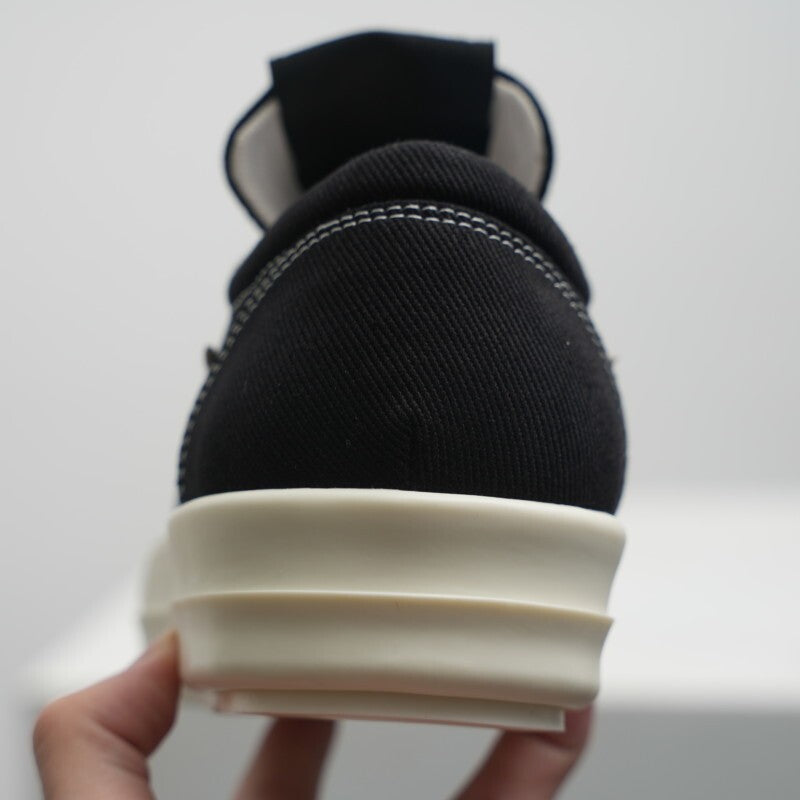 Rick Owens Hollywood DRK.SHDW Vintage Low [BLACK/MILK]