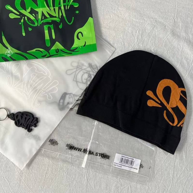 Syna World Big Logo Skull Beanie