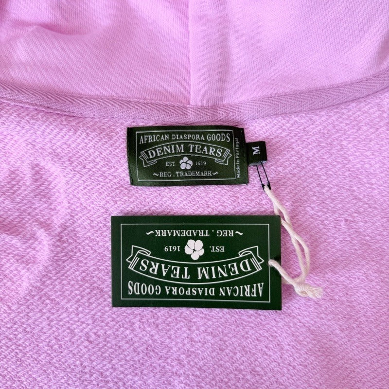 DNMTRS The Cotton Wreath Powder Hoodie [PINK/BLUE]