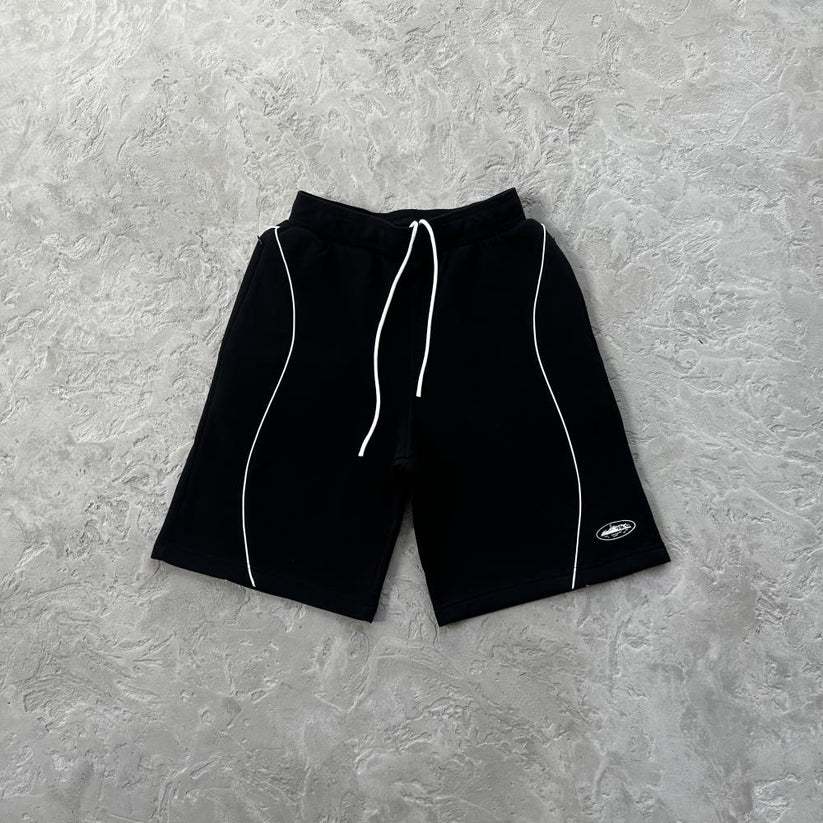 Island Pique Polo Shirt/ Shorts/ Set - CRTZ.XYZRTW [BLACK]