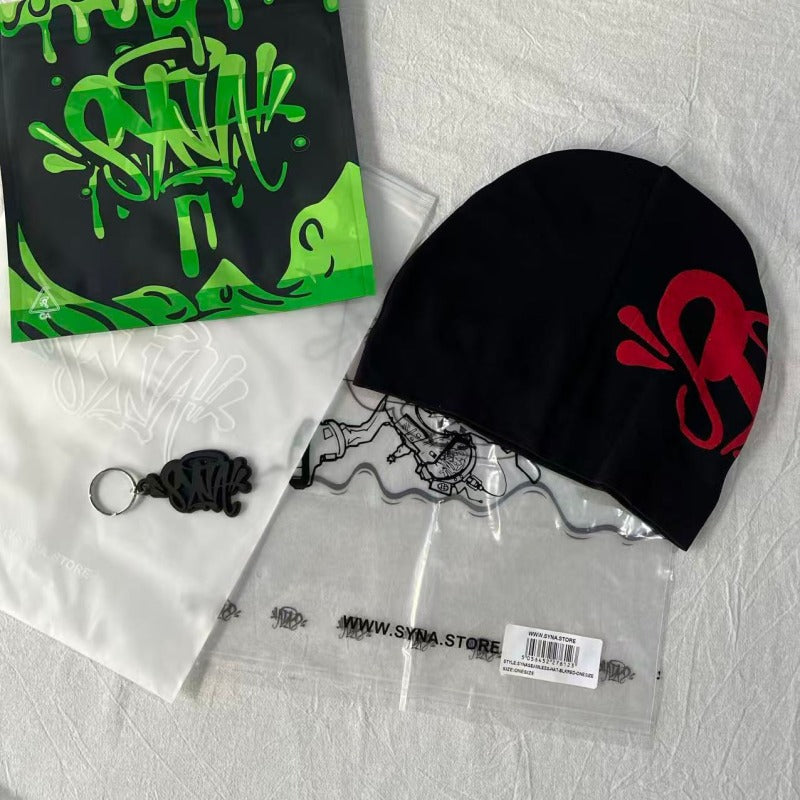 Syna World Big Logo Skull Beanie