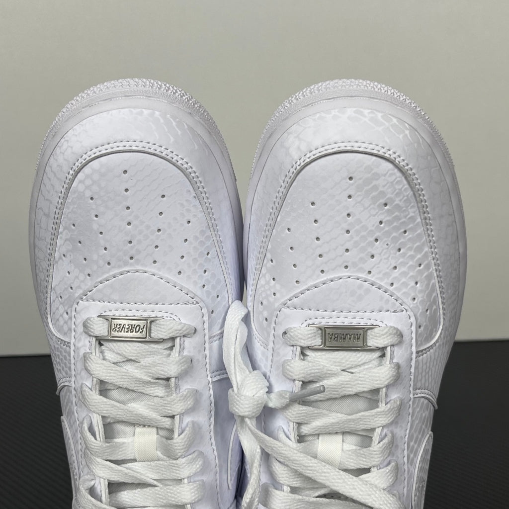 Kobe Bryant x Nike Air Force 1 'Mamba Forever' - White