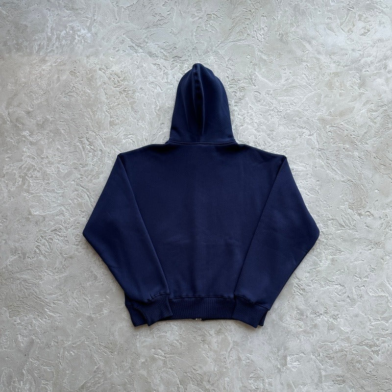Thick Stitch Allstarz Zip Hoodie/ Sweatpants/ Set - Corteiz [NAVY]