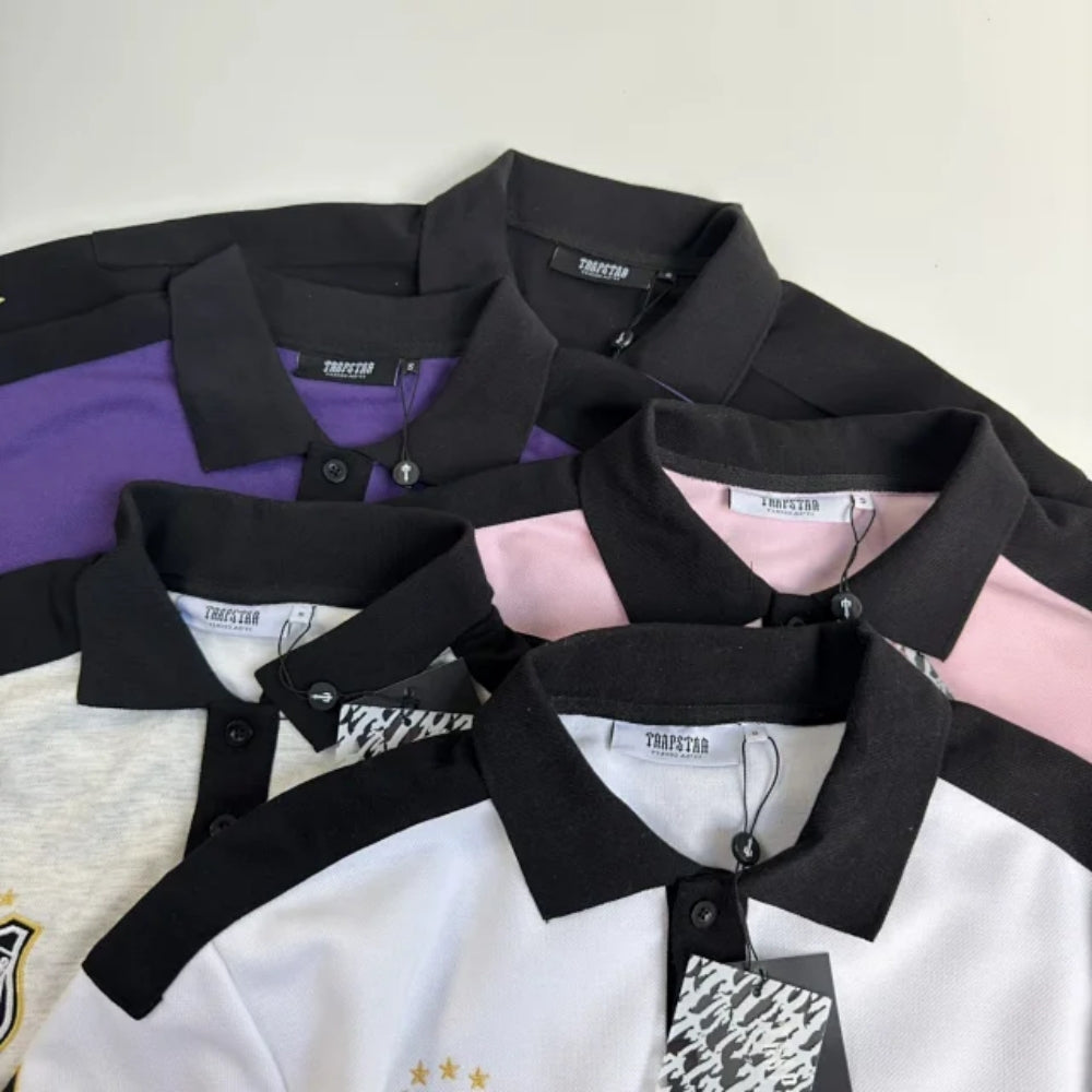 TRAPSTAR - Decoded Logo-embroidery Cotton-pique Polo Shirt
