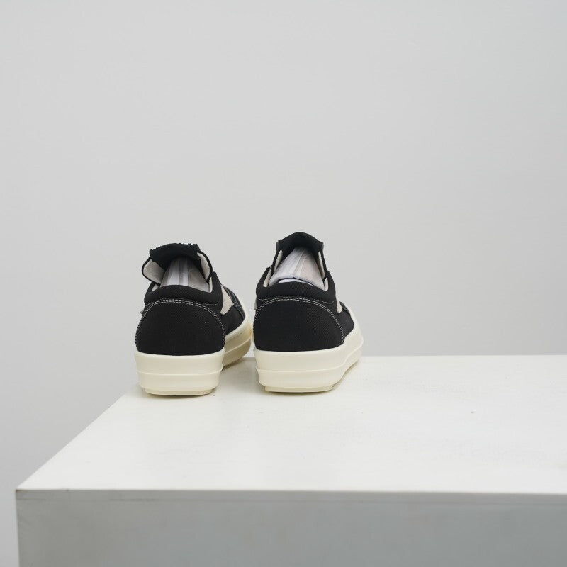 Rick Owens Hollywood DRK.SHDW Vintage Low [BLACK/MILK]
