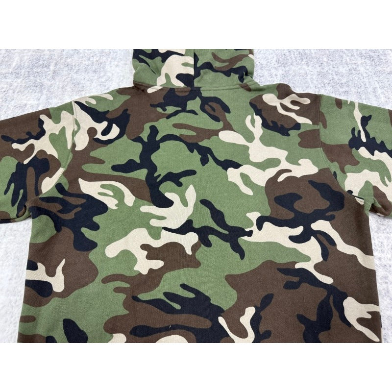 AKIMBO ZIP-UP HOODIE - WOODLAND CAMO