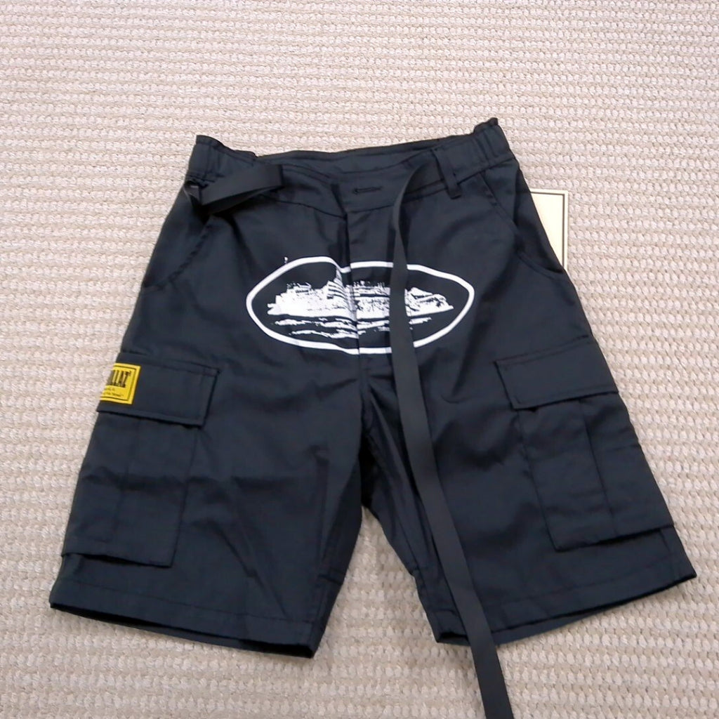 Alcatraz Cargo Shorts - C0RT31Z [BLACK/TRIPLE BLACK/NAVY/CREAM/GRAY)