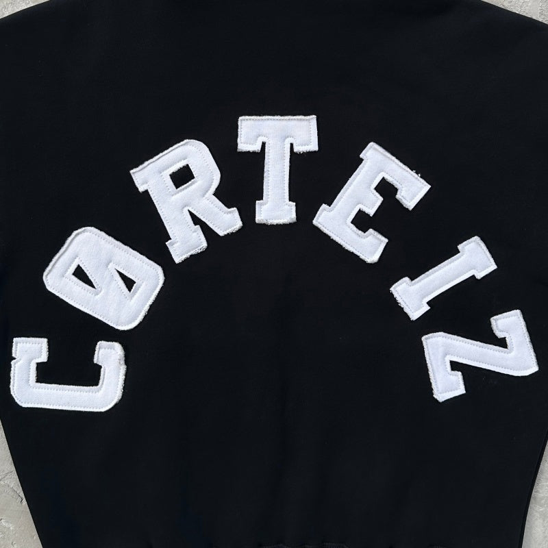 Colly Arch - Zip-Up Hoodie/ Sweatpants/ Set - CRTZ.XYZRTW [BLACK]