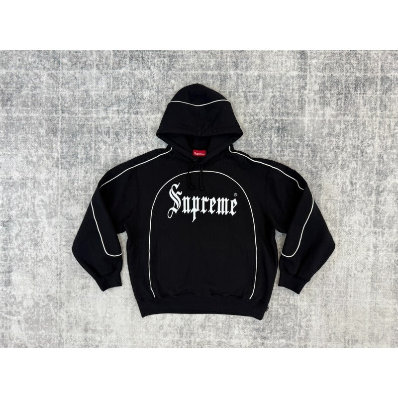 Supreme Curve Piping Hooded Sweatshirt/ Sweatpants/ Set