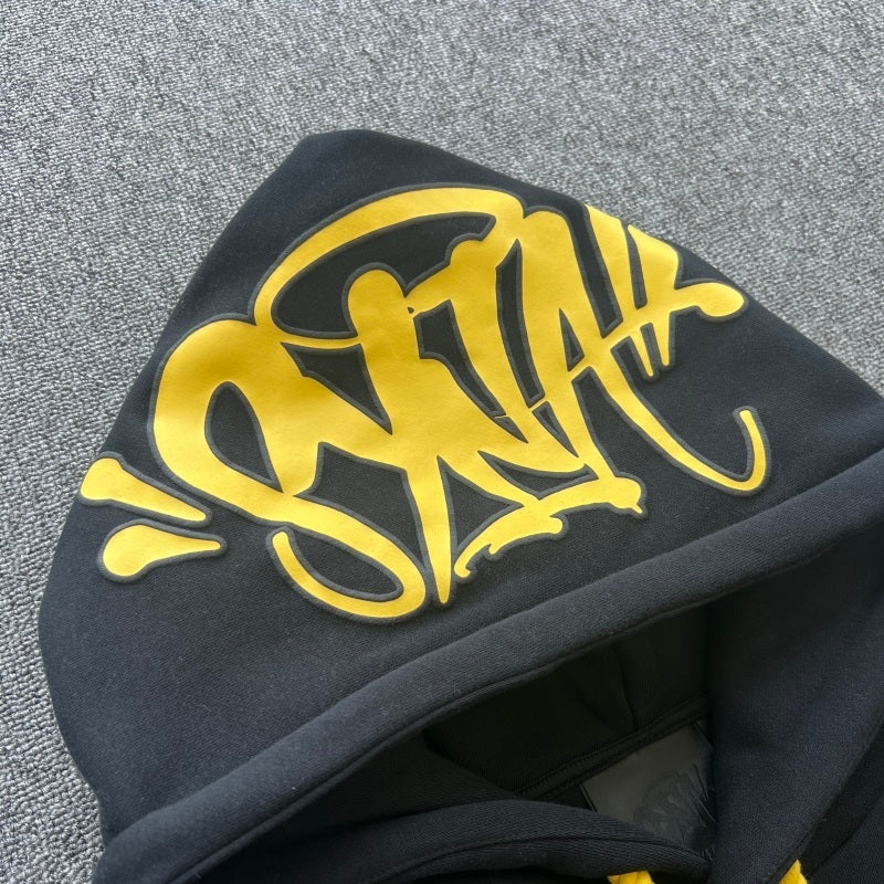 Syna World Syna Logo Tracksuit - Black (Yellow Text)