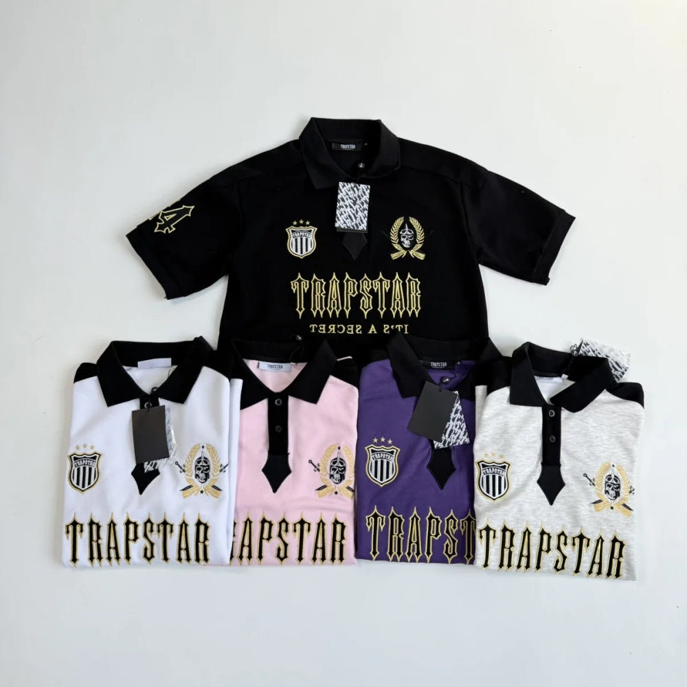 TRAPSTAR - Decoded Logo-embroidery Cotton-pique Polo Shirt