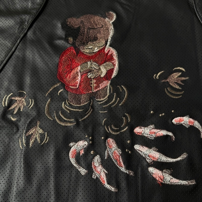 derschutze - "koi fish v2" leather jersey