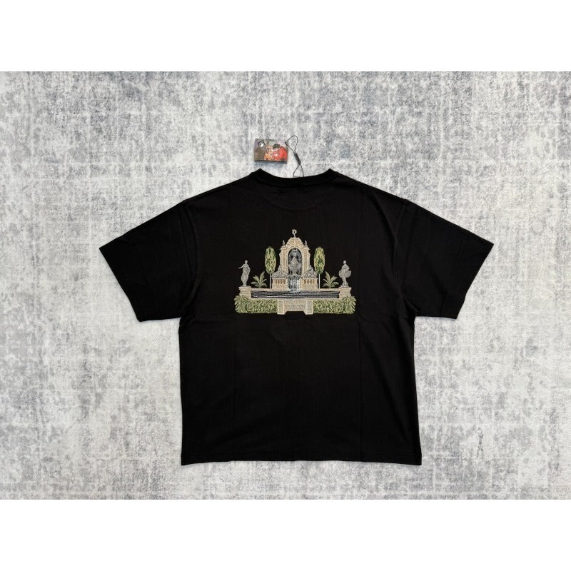 derschutze - "gallery" T Shirt [Black/Off White]