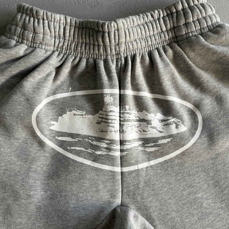 OG Alcatraz Shorts - Corteiz [BLACK/TRIPLE BLACK/BABY BLUE/BROWN/DARK BLUE/BROWN/PINK]]