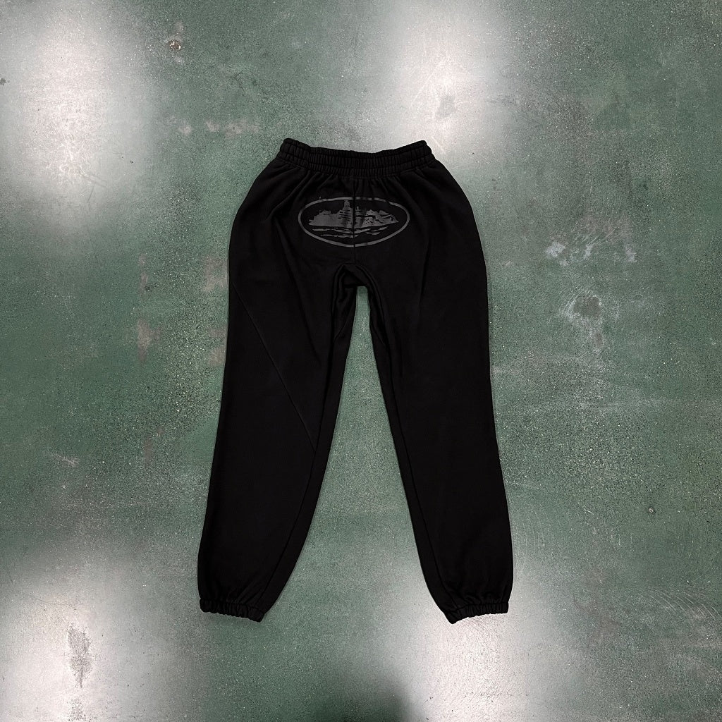 OG Alcatraz Sweatpants - Corteiz [BLACK/GREEN]