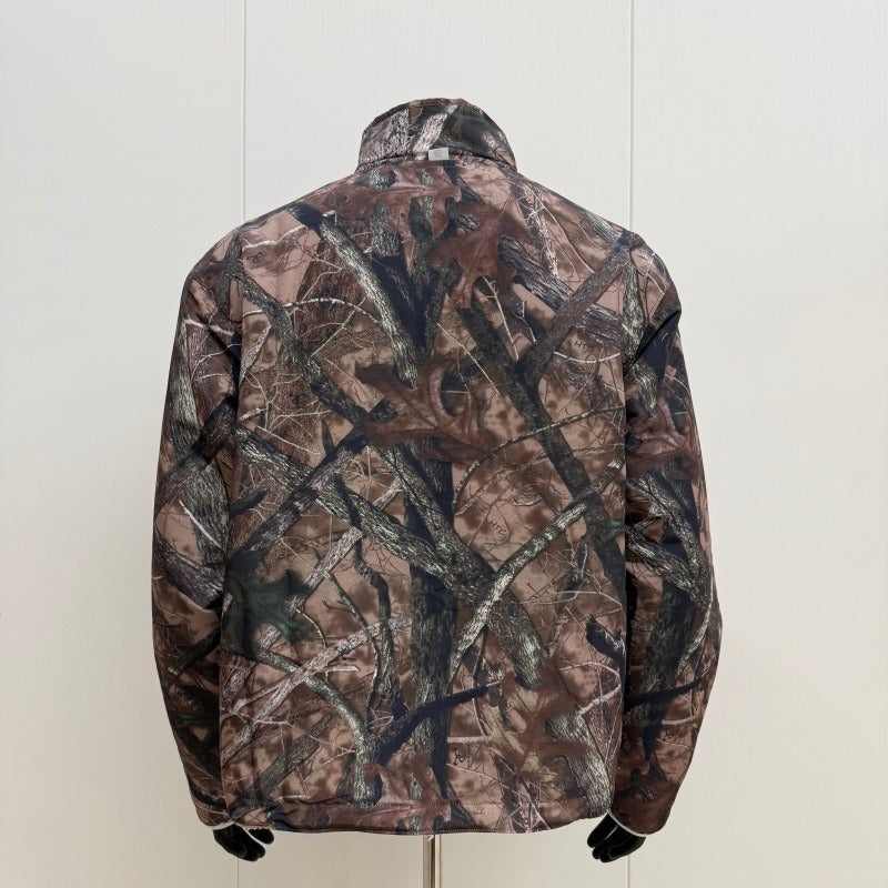 Sup Polartec Shearling Reversible Pullover "Camo"