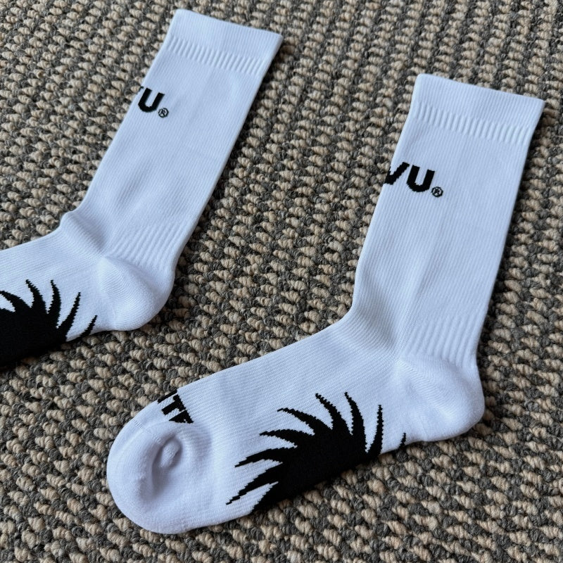 UVU - TRAINING SOCK (Per Packs - 1 Pair White & 1 Pair Black)