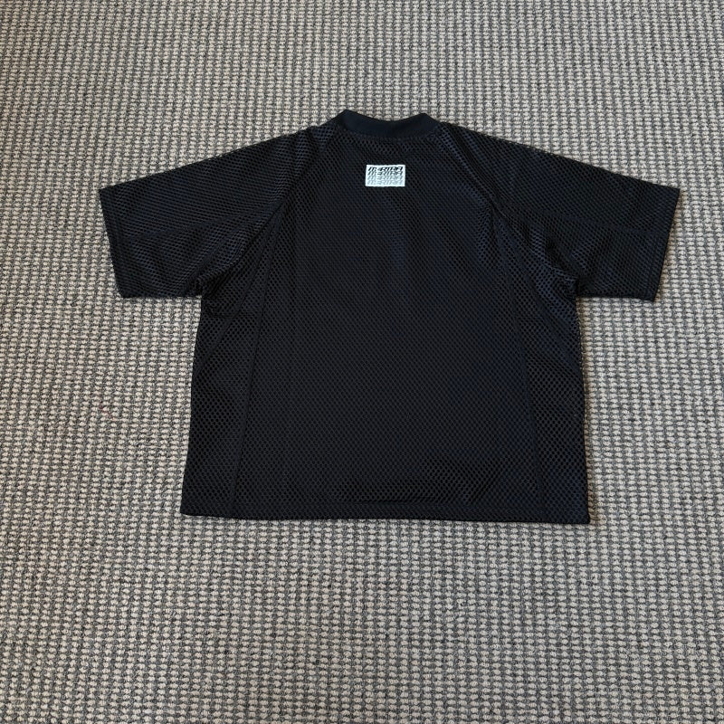 Mertra Layered Mesh Jersey (Black/Green)
