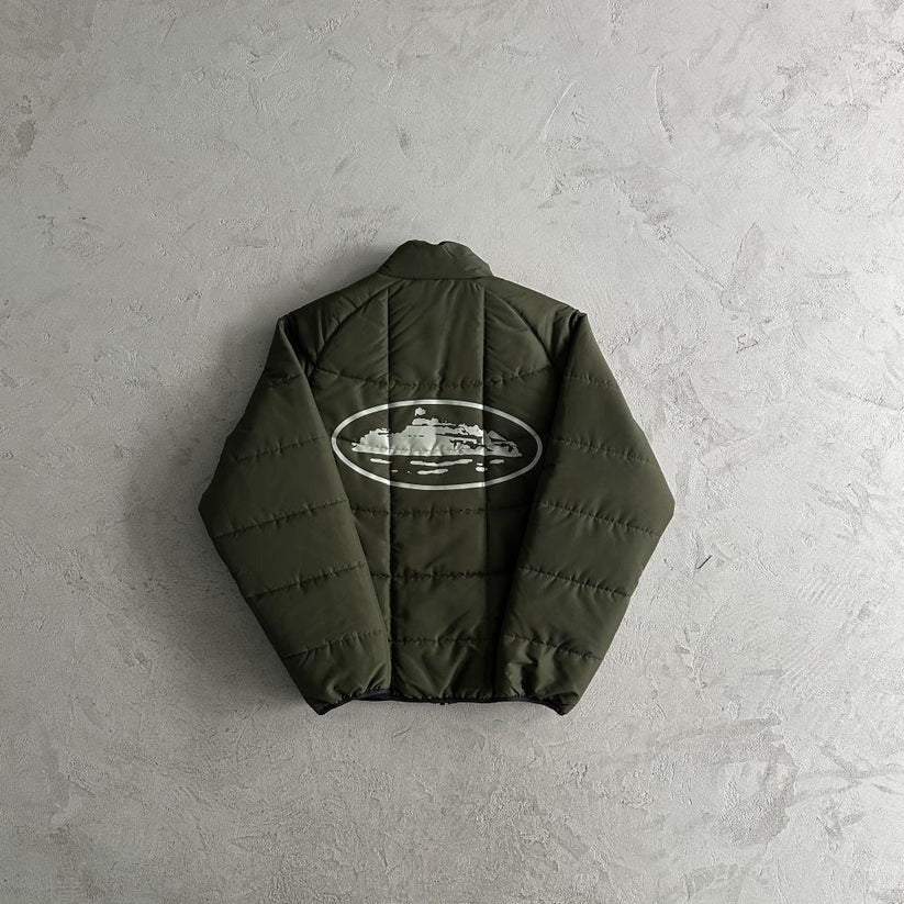 Bellic Insulated Jacket - Corteiz [Black/Olive]