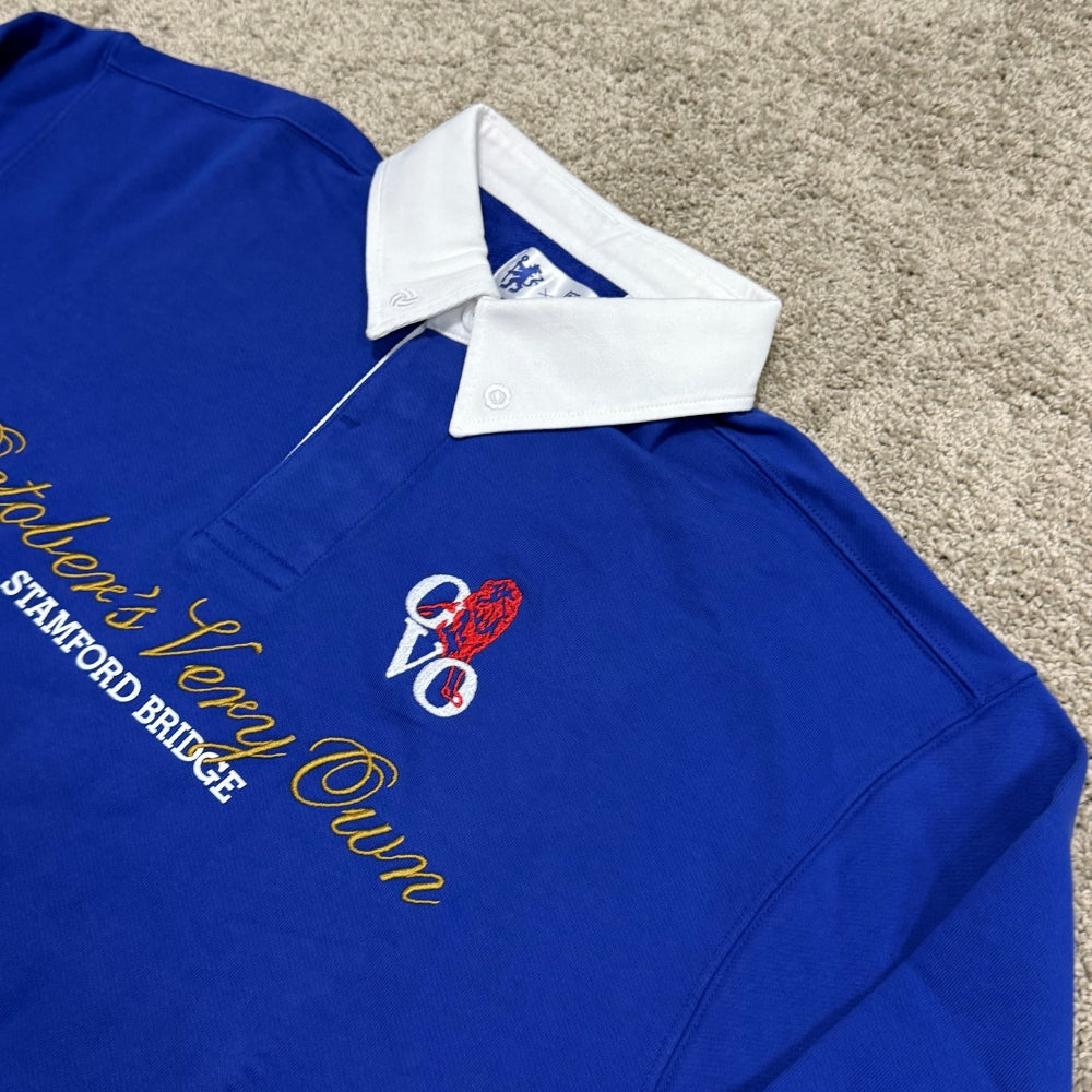 October’s Very Own (OVO) x chelsea FC Rugby Sweatshirt [BLACK/BLUE]