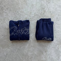 Thick Stitch Allstarz Zip Hoodie/ Sweatpants/ Set - Corteiz [NAVY]