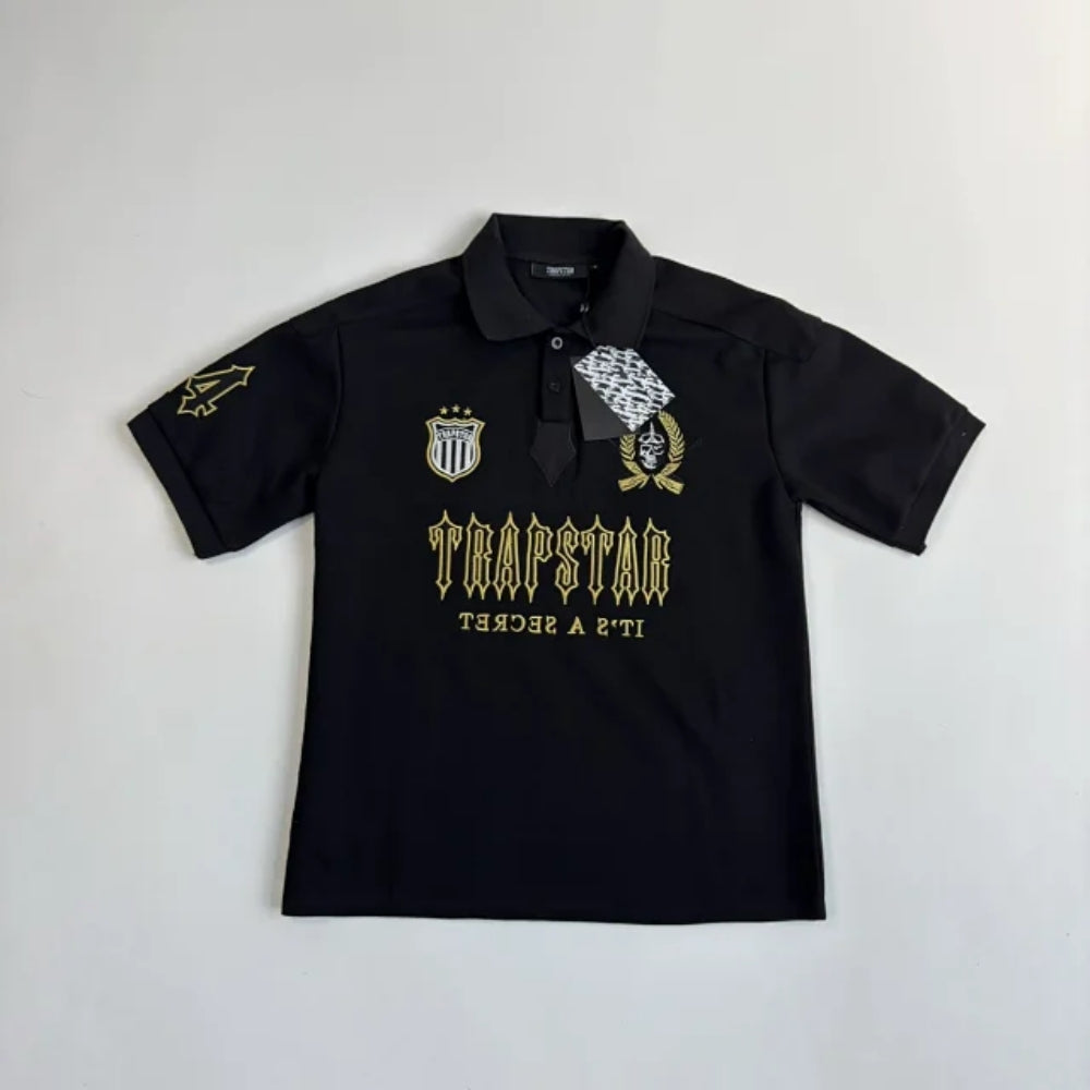 TRAPSTAR - Decoded Logo-embroidery Cotton-pique Polo Shirt
